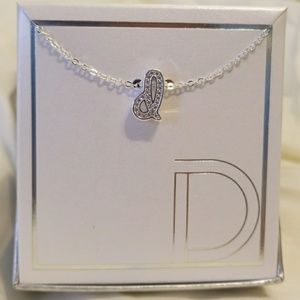 Letter D necklace